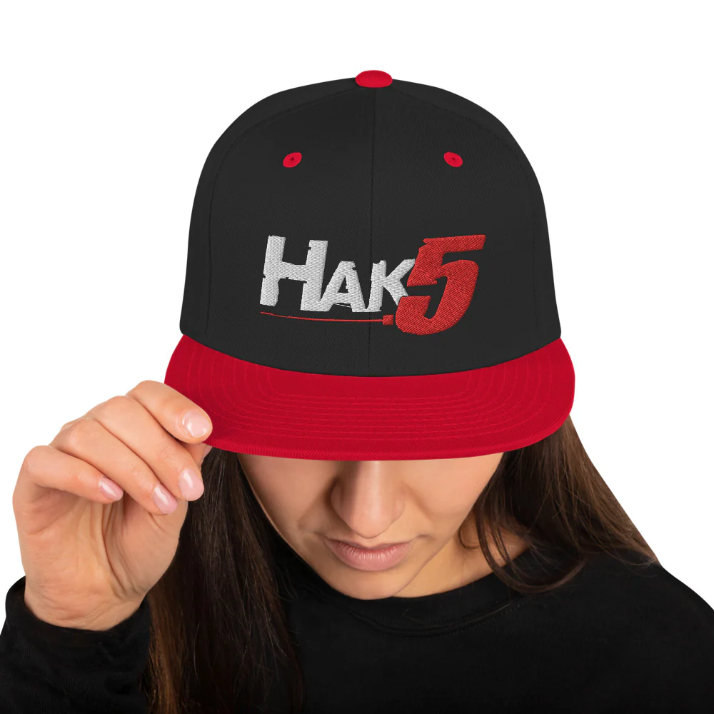 Hak5 Red & Black Hat - Image 2