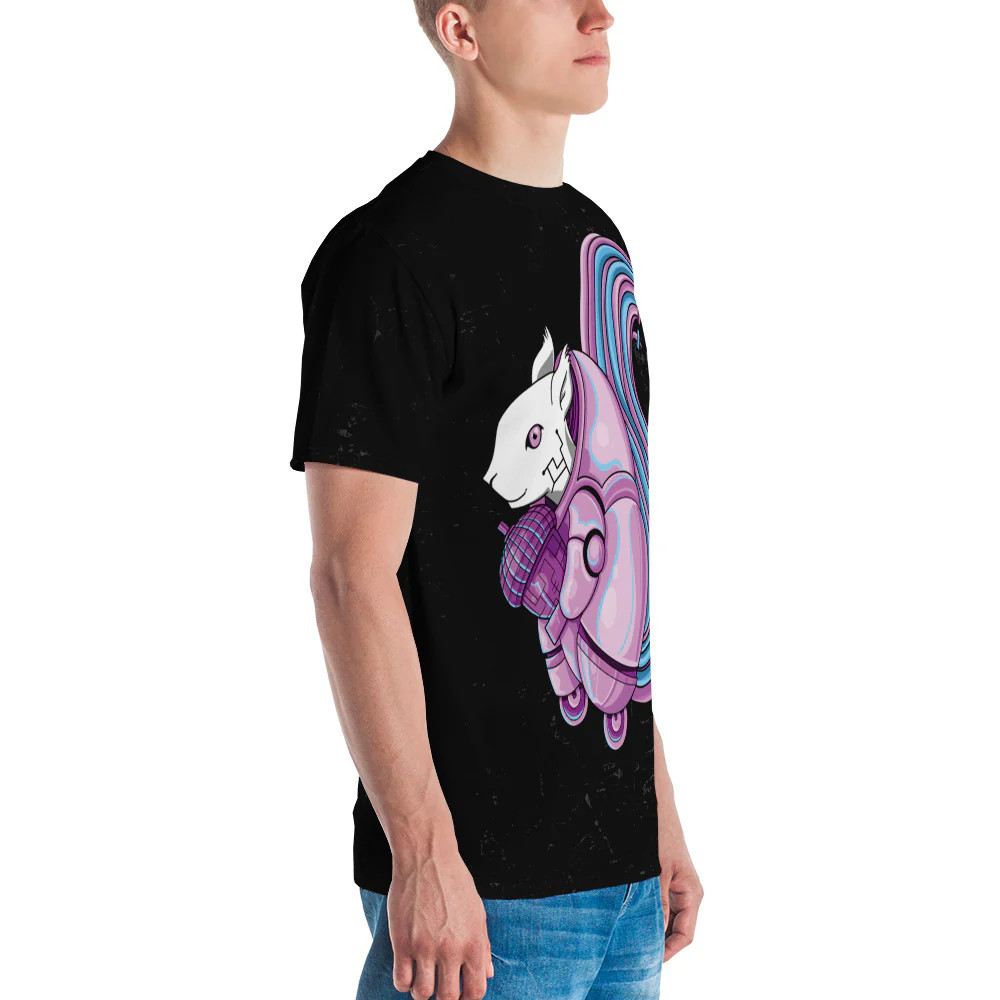 Packet Squirrel Men's Tee - Image 3