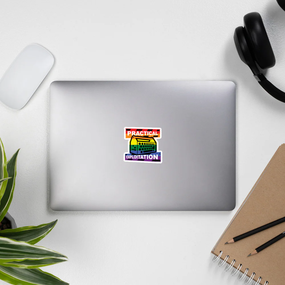 Practical Exploitation Pride Stickers - Image 2