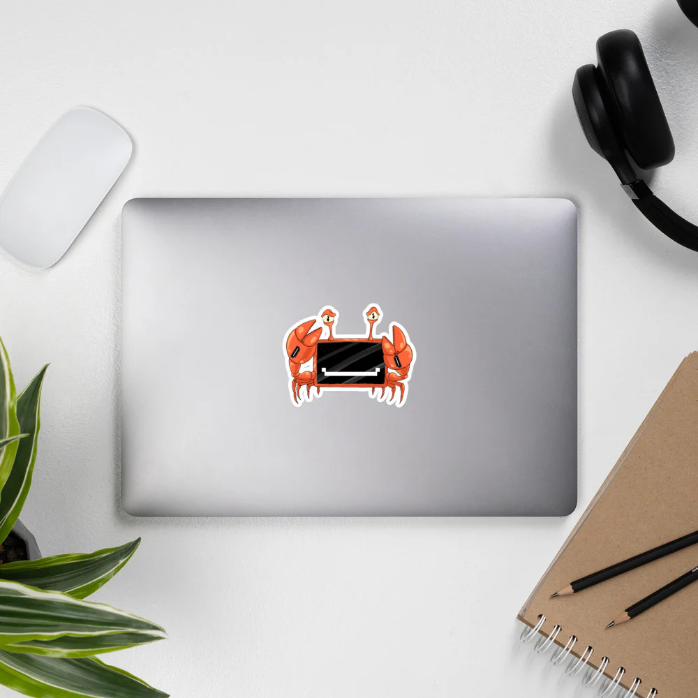 Screen Crab Stickers - Image 3